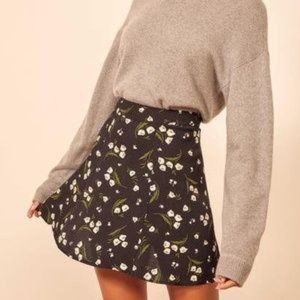 Reformation Flounce Skirt   GIADA, Size 4